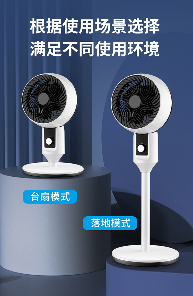 骆驼(camel)电风扇lx201rxs绿色机械 骆驼新款空气循环扇电风扇涡轮