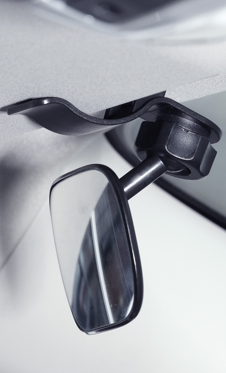 车内宝宝后视镜儿童观察镜闪电客汽车观后镜车载baby镜辅助广角曲面