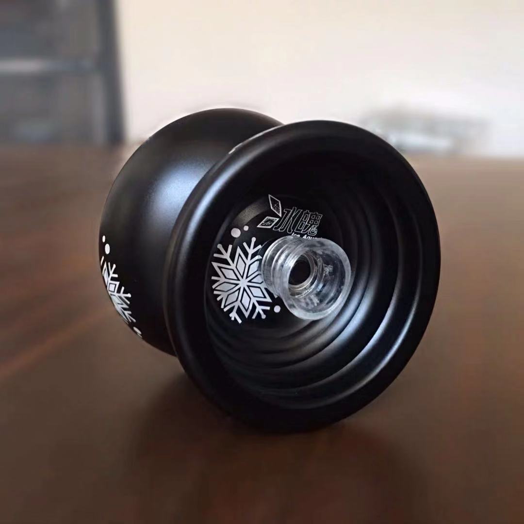 奥迪双钻正版冰魄悠悠球金属花式比赛溜溜球超级光子精灵冰焰s彩盒绿