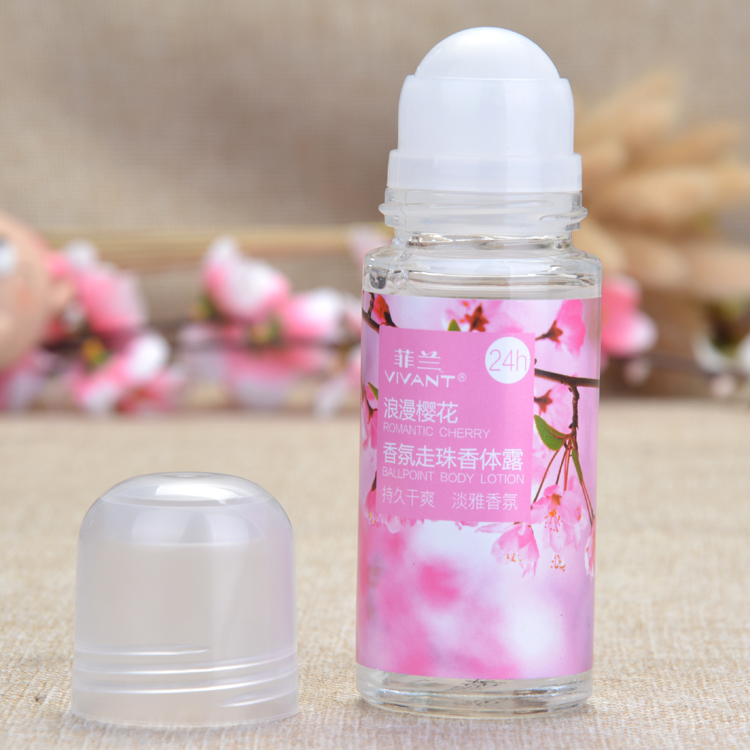 2瓶装玫瑰走珠香体露止汗露女士腋下淡香持久香水止汗滚珠喷雾香体露