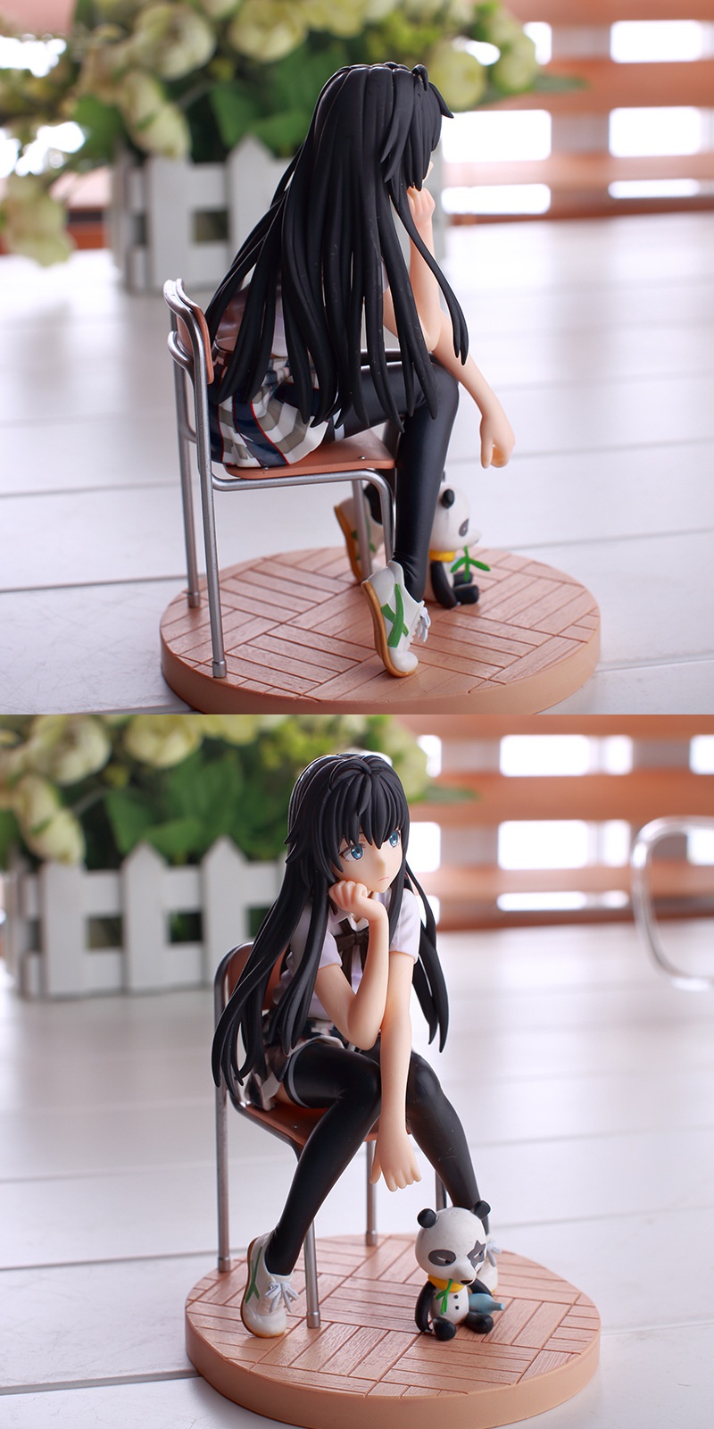 雪之下雪乃手办电脑机箱汽车摆件压泡面雪乃手办动漫美女模型车饰军械