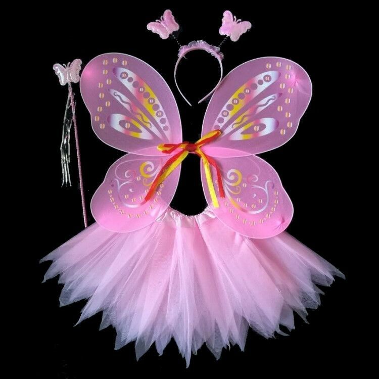 儿童节万圣节表演服装天使翅膀昆虫小蜜蜂翅膀演出道具翅膀玩具炫彩