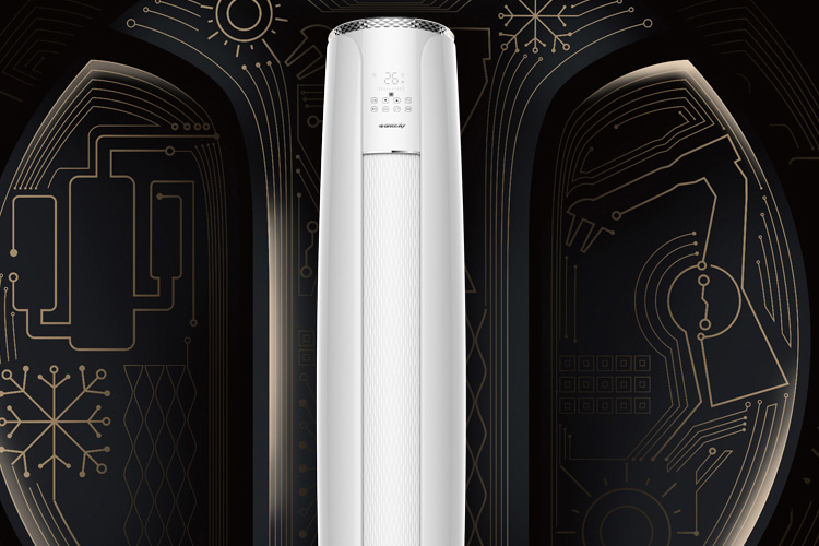 格力gree3匹变频圆柜机家用冷暖空调kfr72lw72580fnhaaa3纯白wifii享