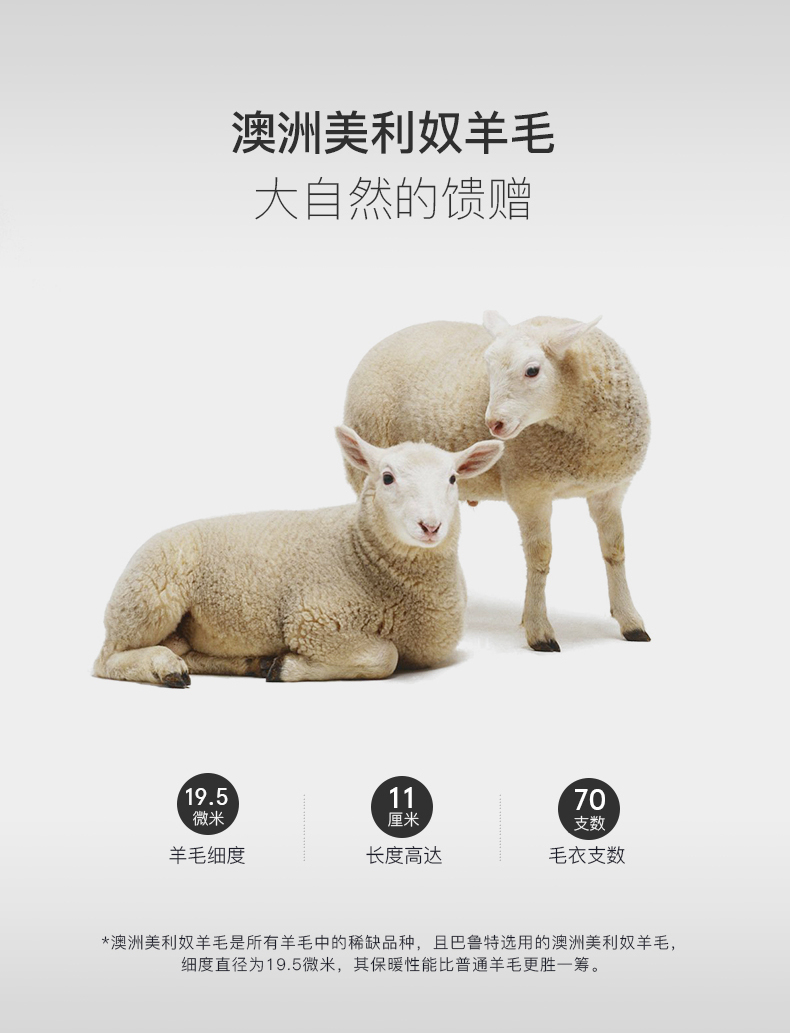 brloote/巴鲁特双面呢夹克男高品质休闲拉链翻领工装贴袋羊毛外套