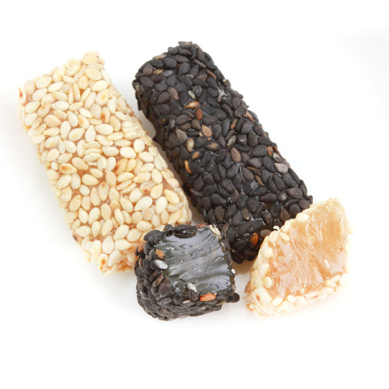 圣福记牛皮糖芝麻软糖纯手工牛皮糖正宗山东特产老口味怀旧糖500g