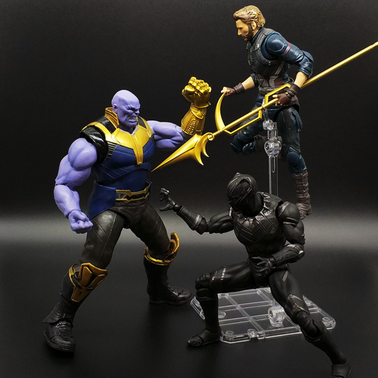 复仇者联盟4shf灭霸无限手套蚁人2钢铁侠人偶玩具模型漫威