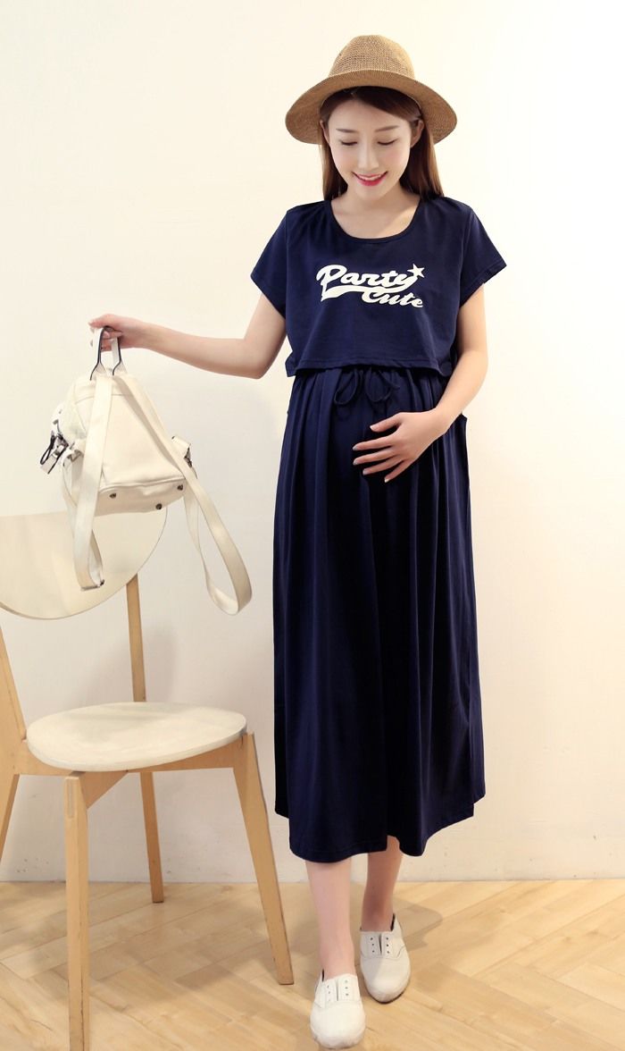 孕妇装夏装连衣裙2020新款宽松韩版清新时尚修身舒适高档网红潮妈