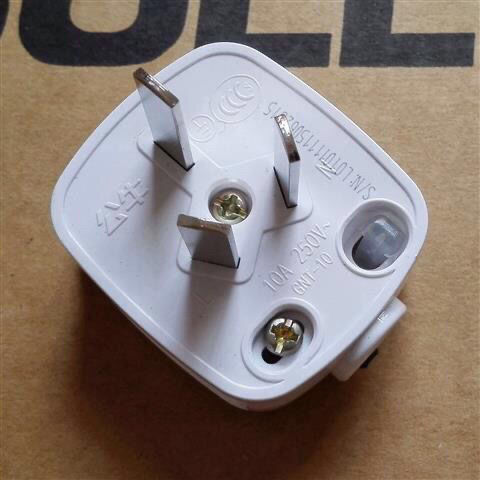 《公牛插头10a16a三脚插两极项叉220v扁三相3脚空调热水器电源插头 t