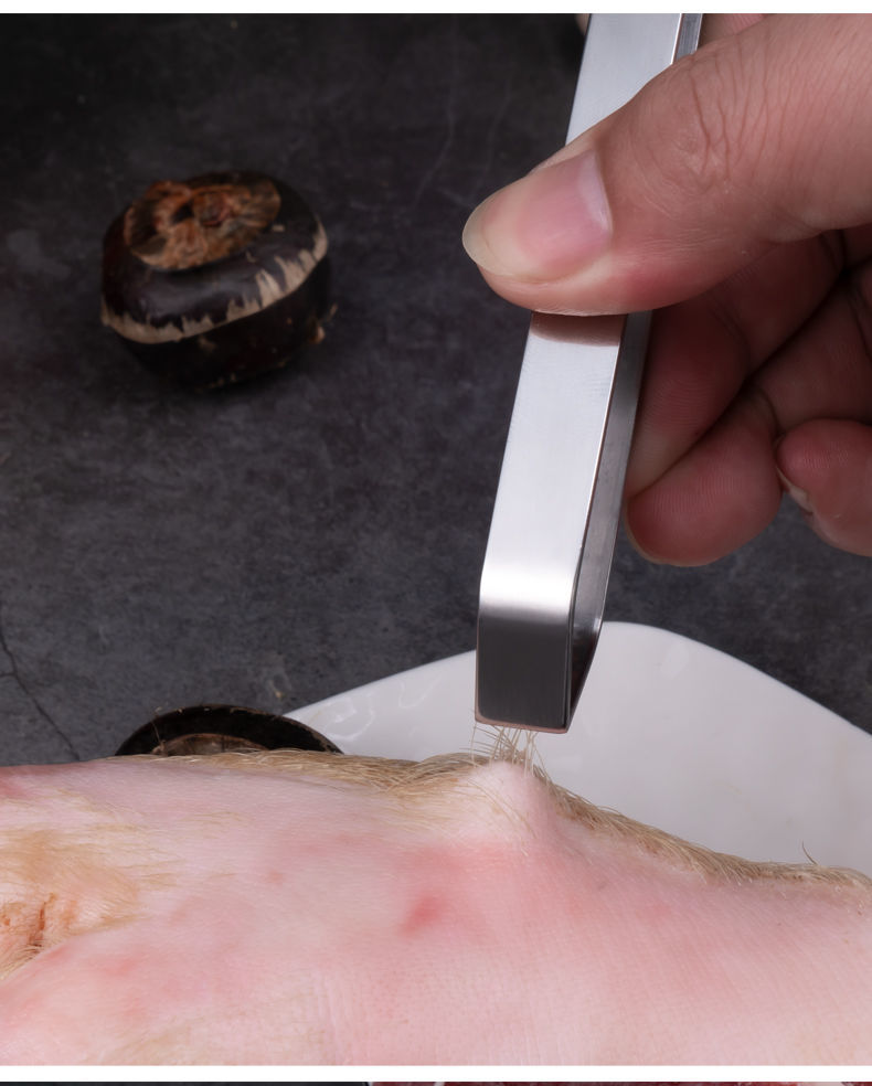 《猪毛夹子拔毛神器去鸡毛鸭毛厨房家用除毛钳夹胡子拔鸡鸭镊子工具