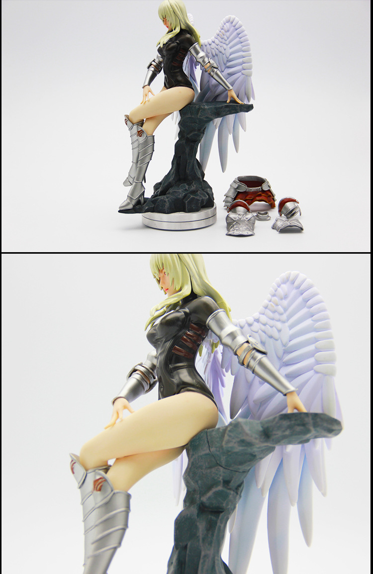 霂咔超神学院天使彦手办可拆卸版铠甲可拆卸天使翅膀18模型公仔彦天使