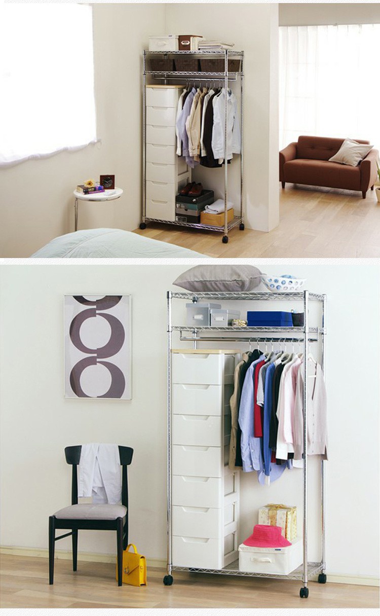 爱丽丝塑料抽屉式衣服间隙整理箱夹缝缝隙收纳柜窄柜子收纳柜三维工匠