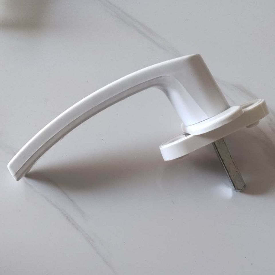 《老式窗户把手 塑钢窗传动器执手 内平开窗传动器拉手塑料转动扳手