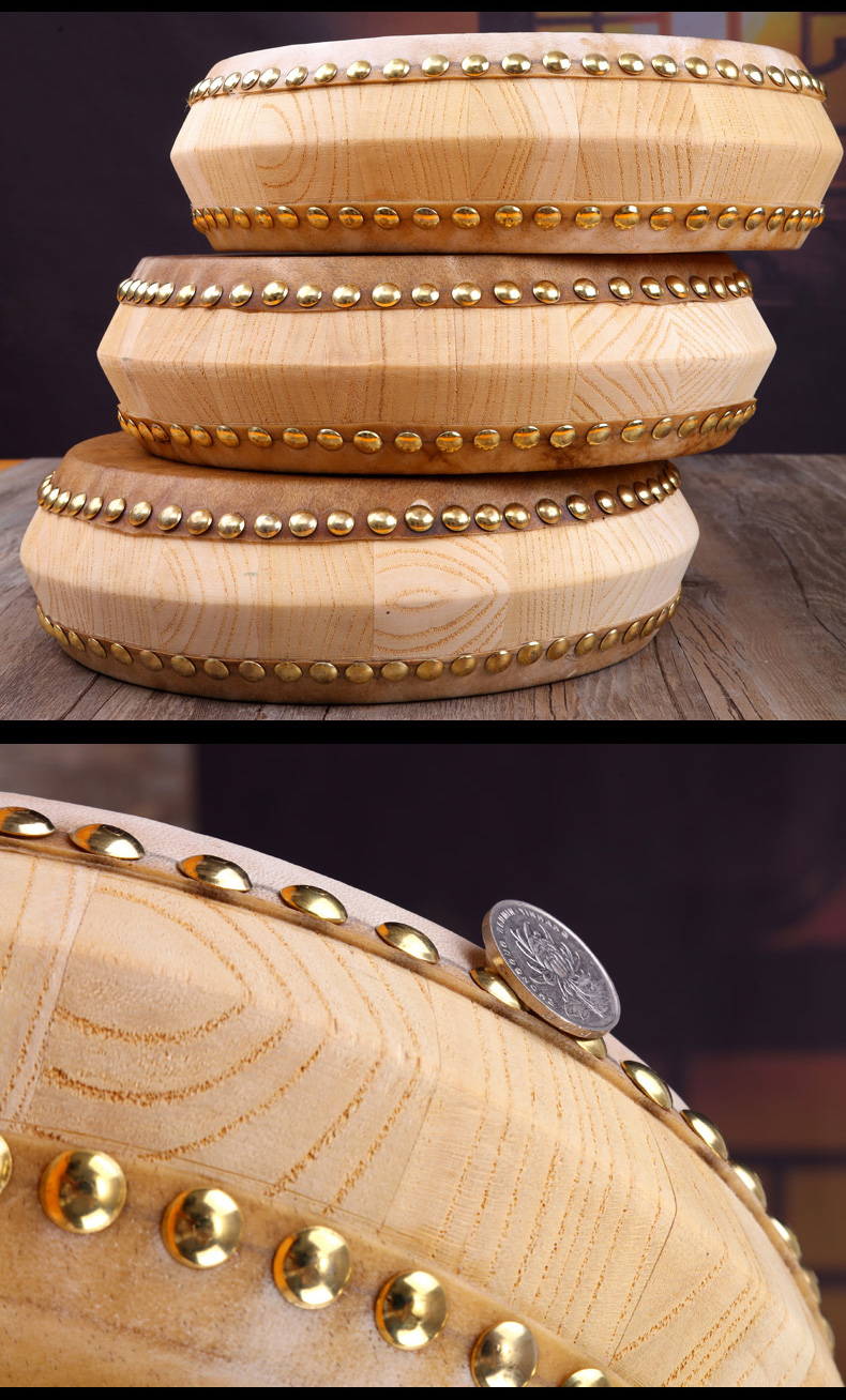 【品牌优选】京韵大鼓 书鼓 西河大鼓书 说书鼓大鼓 书鼓(带鼓槌) 鼓