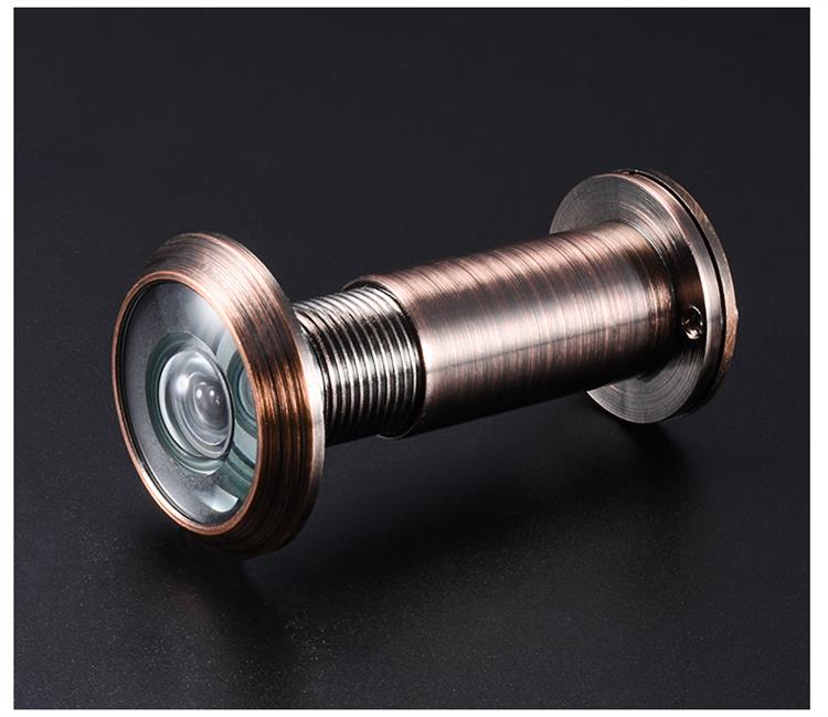 防盗门猫眼门镜家用大门通用防撬高清监控摄像头带盖可视广角