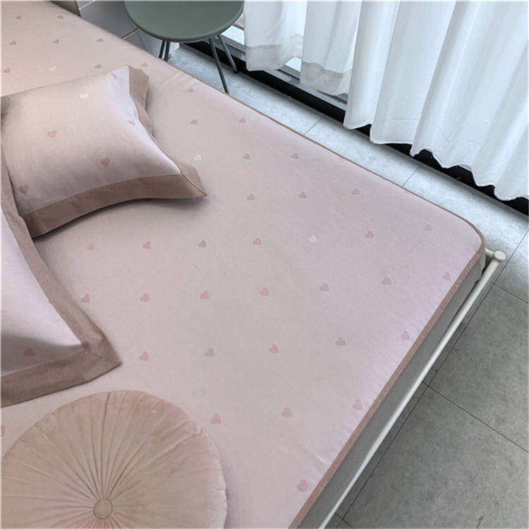 夏季水洗660d冰丝席可机洗水洗凉席床笠款可折叠18米床空调席子三维