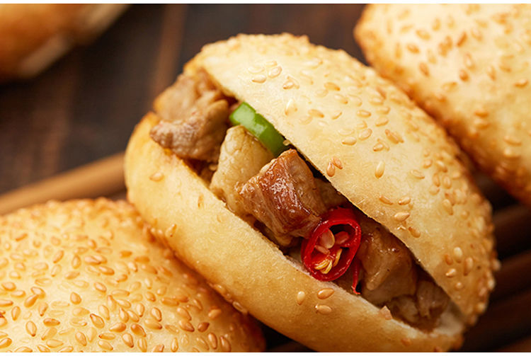 空心馍特色小吃酒店餐厅冷冻半成品美食饭店点心面食油炸即食烧饼