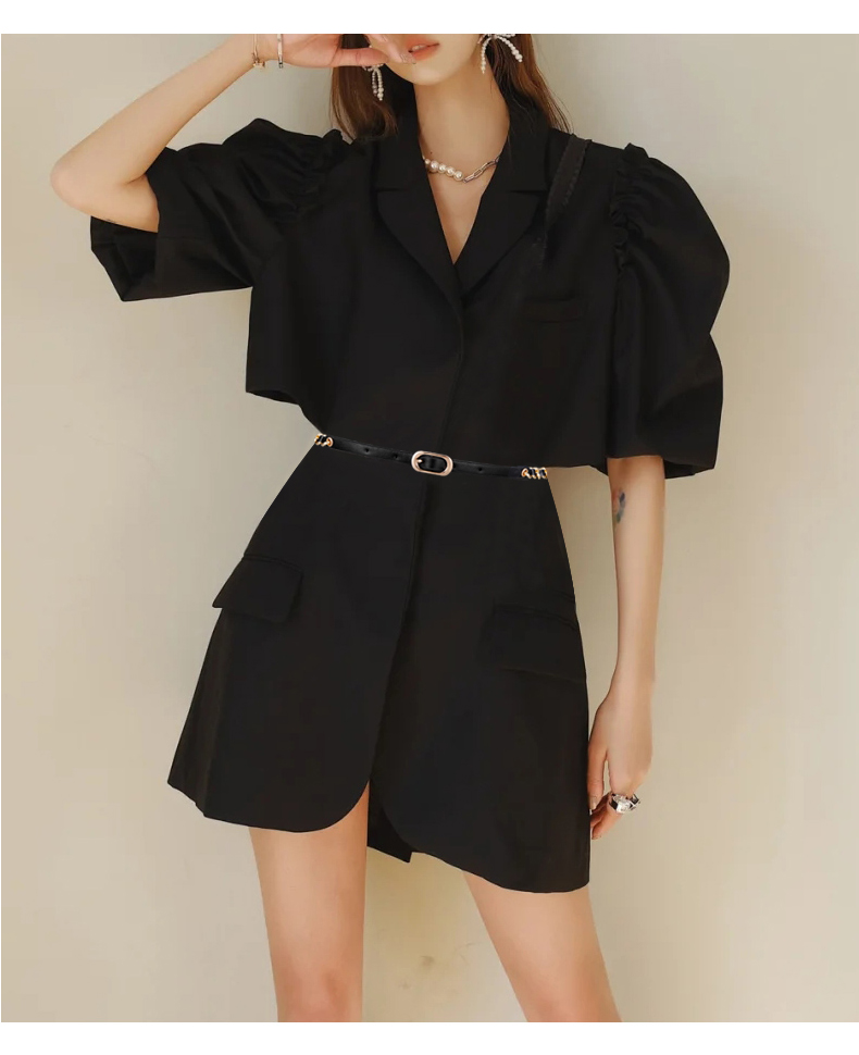 newlake女士细腰带ins潮链条装饰西装外套配连衣裙子衬衫收腰链金属