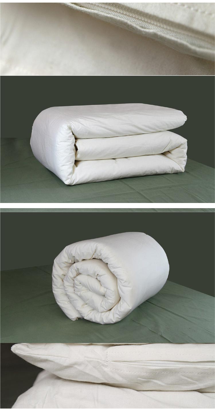 皖川热熔被白色3斤垫被垫絮wc001单人被子防潮保暖