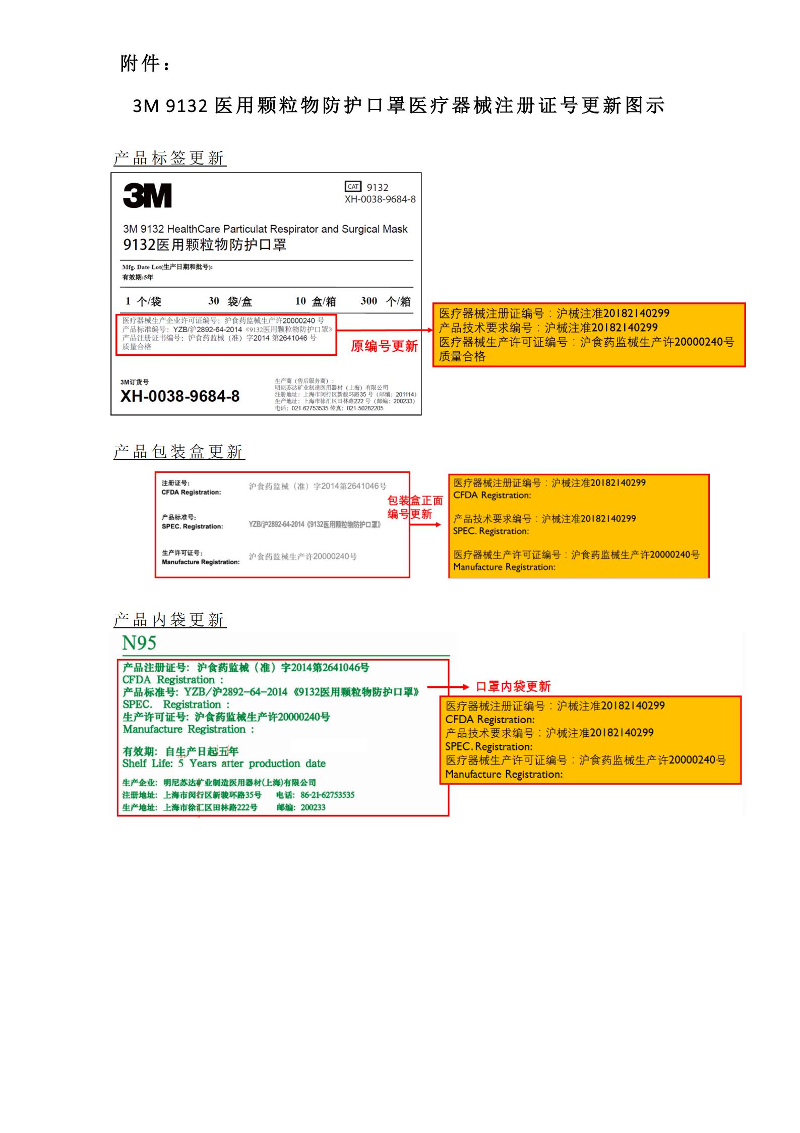 3mn95医用防护口罩9132型30片盒
