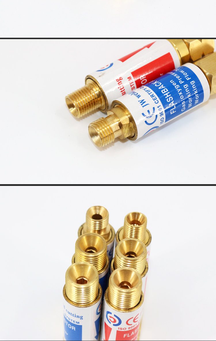 定做割槍焊槍配件hf2型乙炔氧氣液化氣回火閥回火器防止器大號乙炔