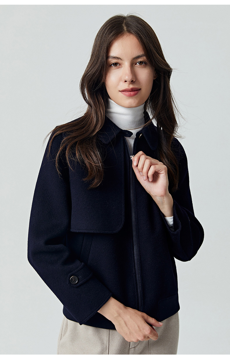 暇步士(hush puppies)女士大衣 hush puppies暇步士女装2021新秋季