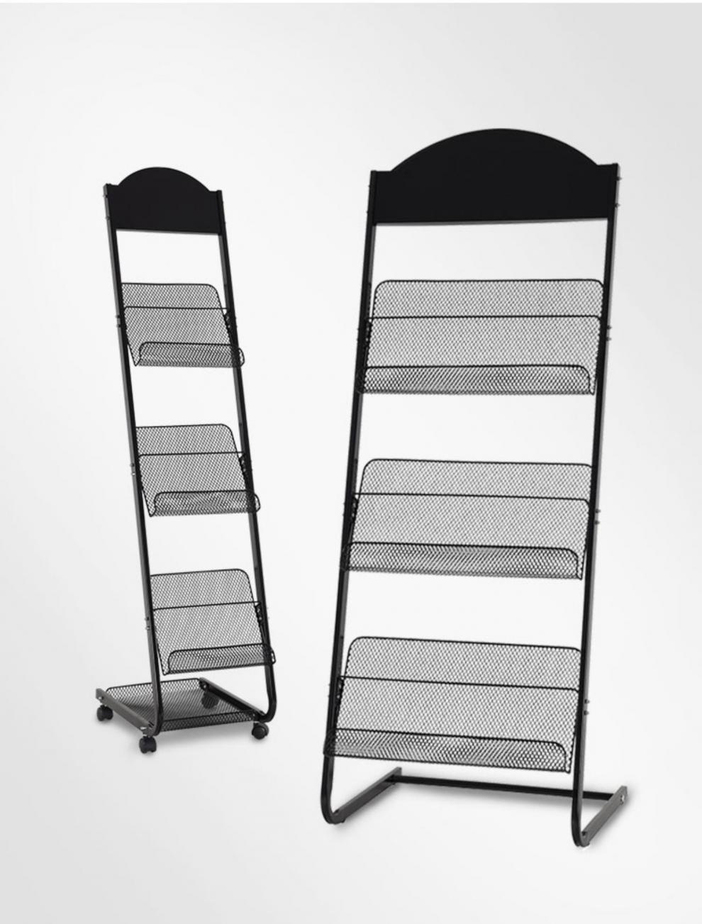 半个许仙资料架杂志架报刊架书刊架置物宣传架展示架展架报纸收纳架子