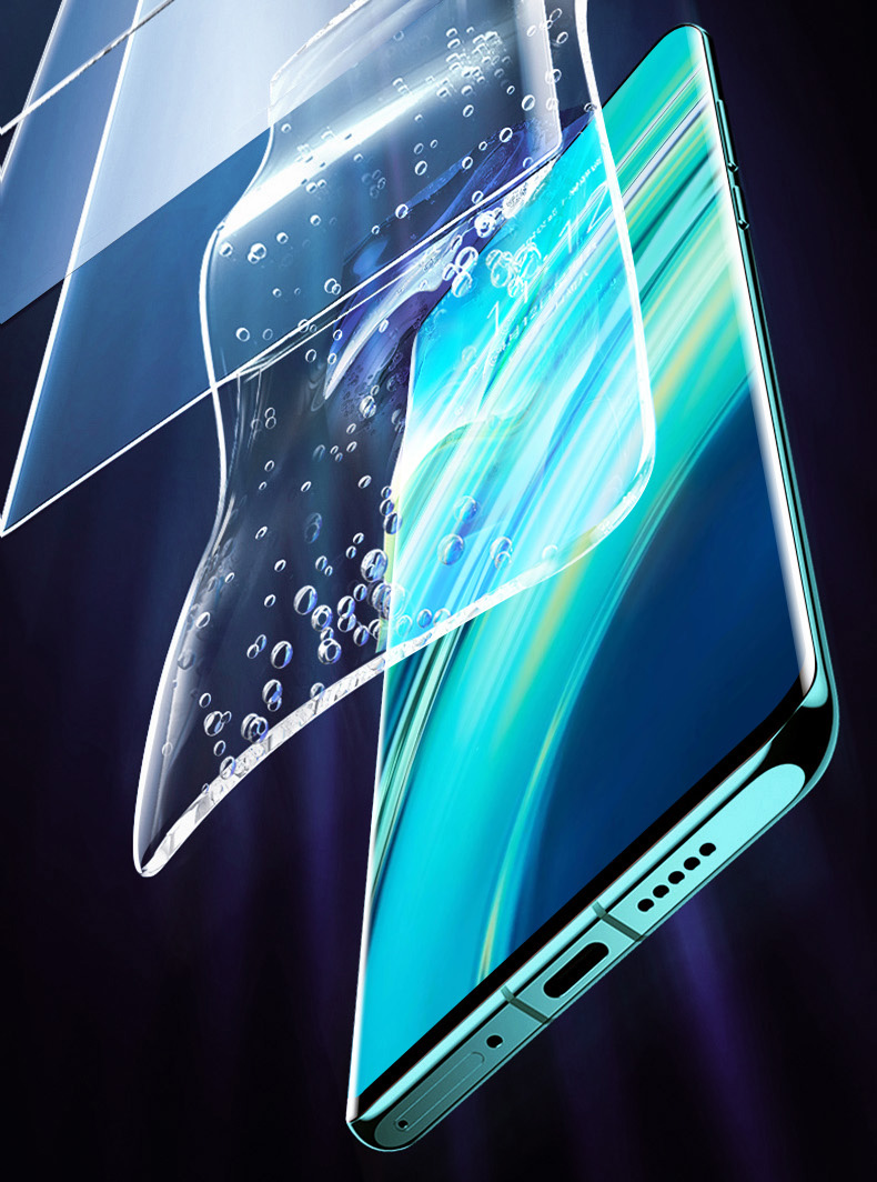 陌筱手机贴膜小米11/pro 陌筱 小米11钢化膜全屏覆盖曲屏全胶uv膜小米