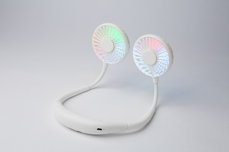 预售中挂脖风扇usb便携式网红充电手持学生懒人挂脖子迷你小型电风扇
