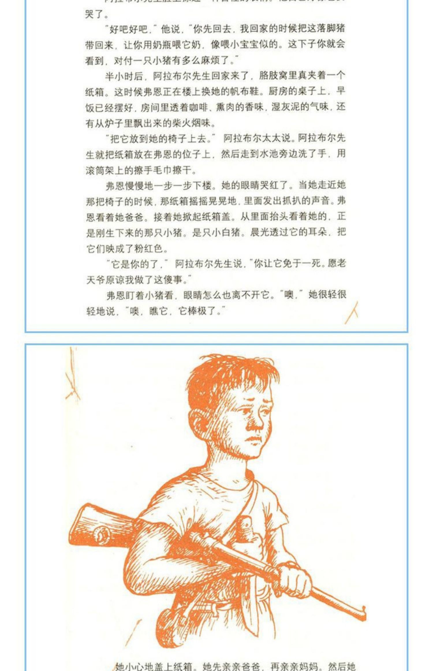 [颜系图书]正版上海译文出版社夏洛的网小学生三四