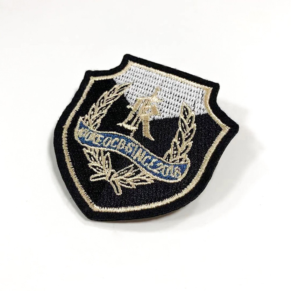 suntekjk制服胸针徽章日系刺绣链条徽章学生班服校服配件