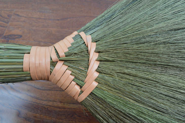 天然芒草手工扫把除尘去毛发软毛笤帚扫帚扫把扫地木地板专用