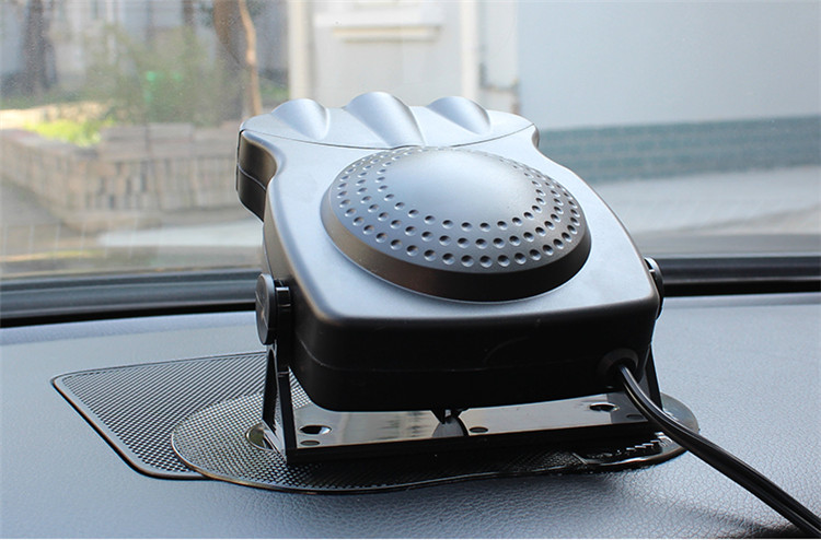 驰卡行 汽车暖风机车载暖风机车载多功能冷暖两用便携除雾除霜电暖器