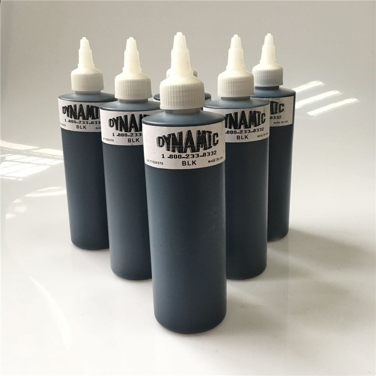 纹身器材纹身色料戴安妮黑色颜料249毫升刺青颜料割线打雾黑