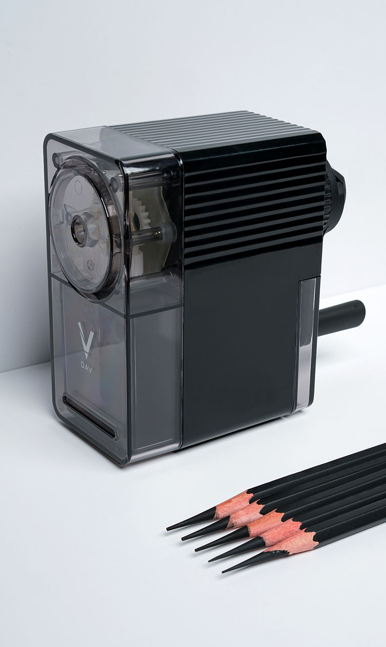 喻娄大v素描削笔器美术生专用v5卷笔刀大口径手摇炭笔削笔器刀架 传奇