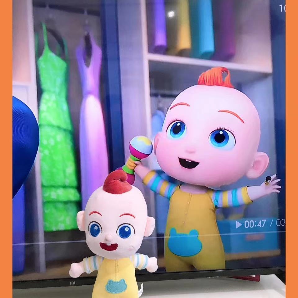 超级宝贝jojo毛绒公仔宝宝巴士儿童娃娃玩偶玩具动画同款可爱礼物超级