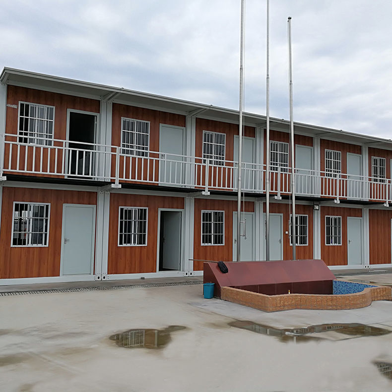 厚度50mm 岩棉夹芯板防火板泡沫板彩钢板集装箱板材围挡隔墙活动板房