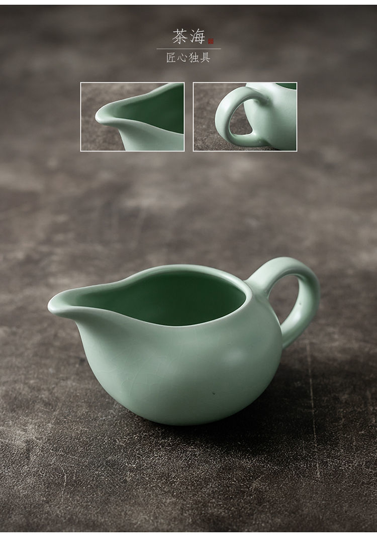 公道杯茶漏一体茶具茶漏网茶滤器茶隔陶瓷配件茶叶过滤网公平杯黑紫砂