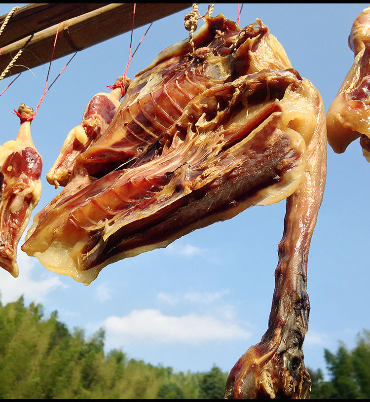 遂川板鸭日晒风干腊鸭咸香鸭正宗江西农家手工腌制腊肉腊味土特产