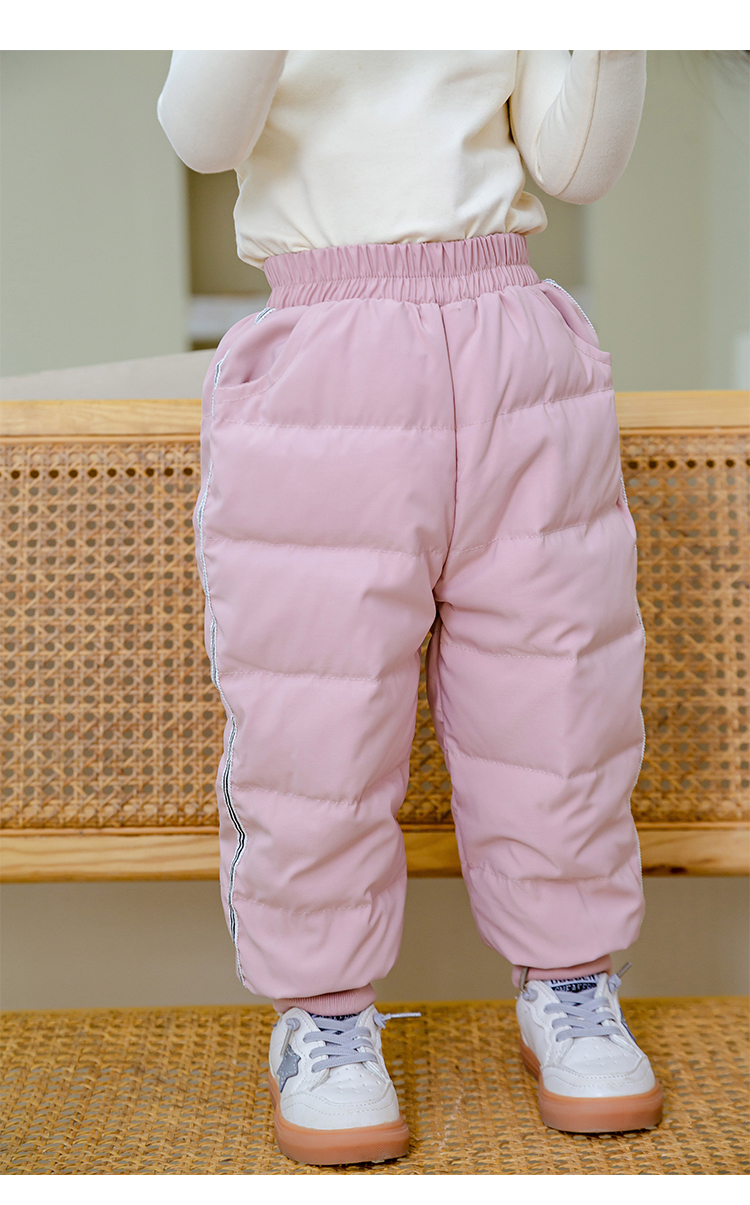 乐卉[反季清仓]同款小孩子冬天穿的儿童羽绒裤女童男童女童外穿加厚