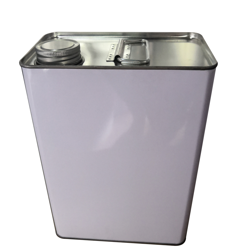 定做 铁皮桶方形密封罐铁1l2密封储油桶l4l汽油机油铁取样桶化工铁罐