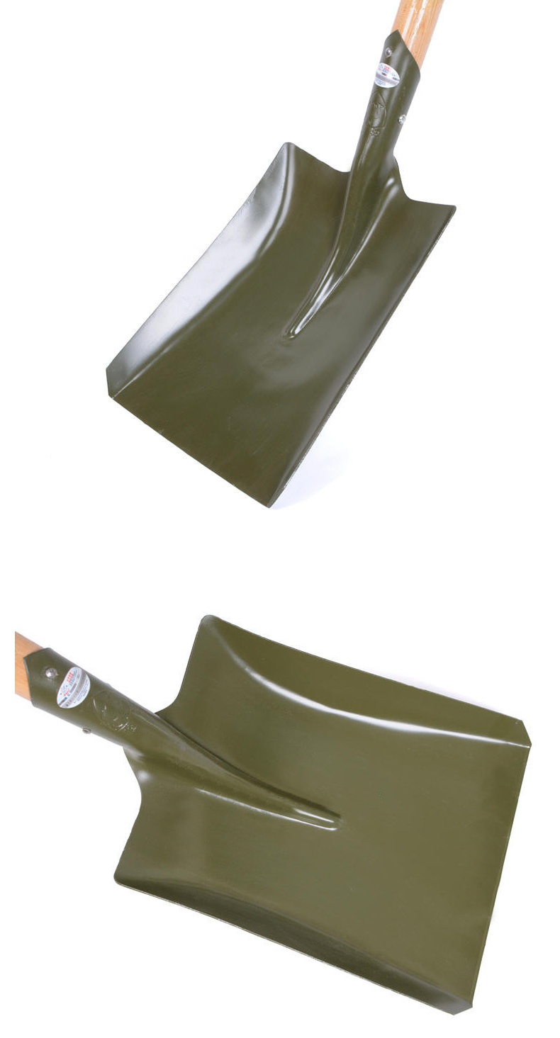 兵器库大号木柄铁锹抗洪救援防汛军工
