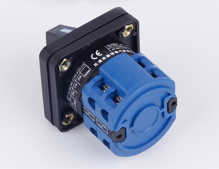 定做转换开关三档二节lw2620lw28倒顺双电源切换旋转自复组合均色