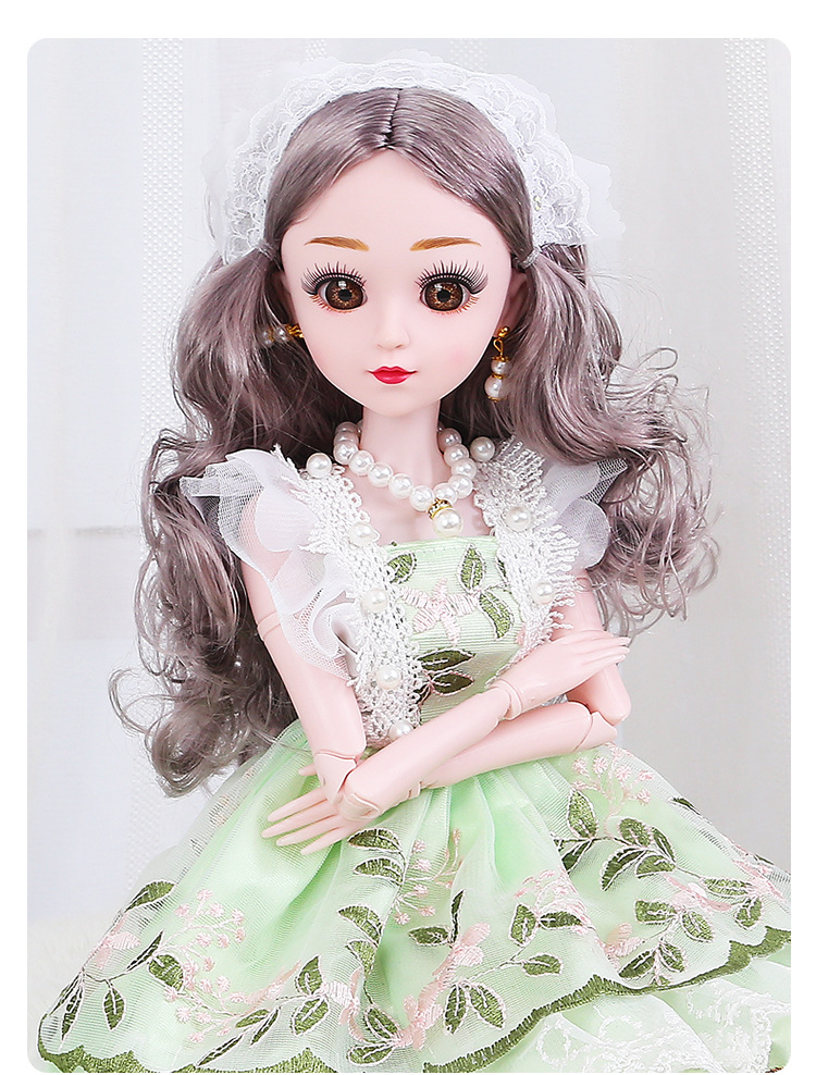 洋娃娃换装音乐60厘米娃娃公主过家家女孩玩具大礼盒套装