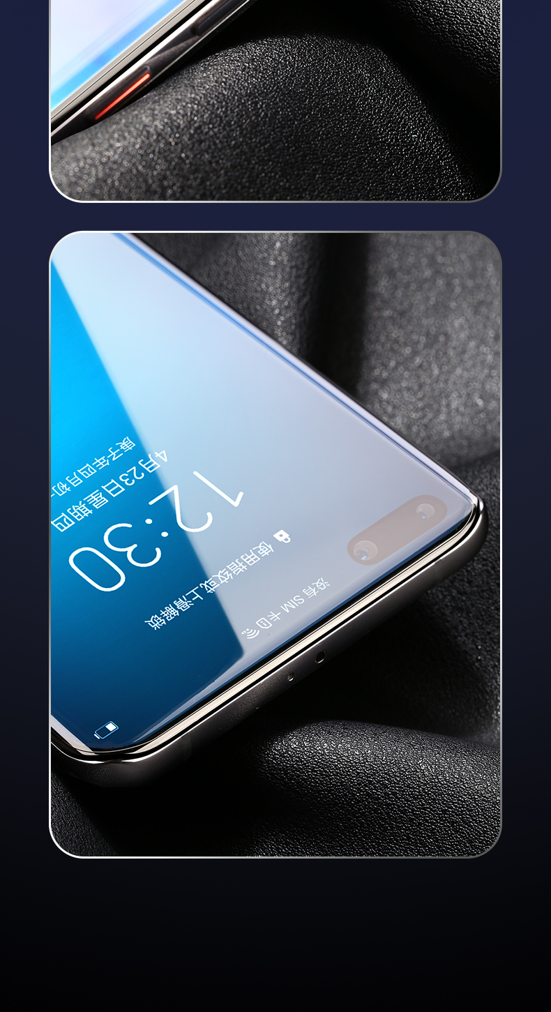 火豹(huobao)手机贴膜华为p40pro量子膜 火豹华为p40pro钢化膜软p30