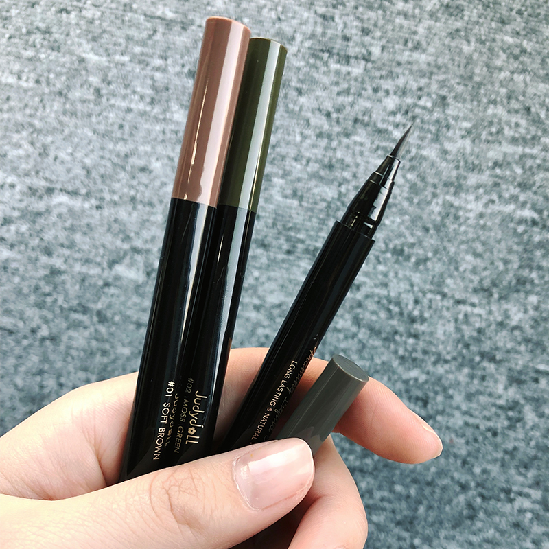 judydoll橘朵液体眉笔眼线液体防水防汗不脱色自然持久不晕染初学