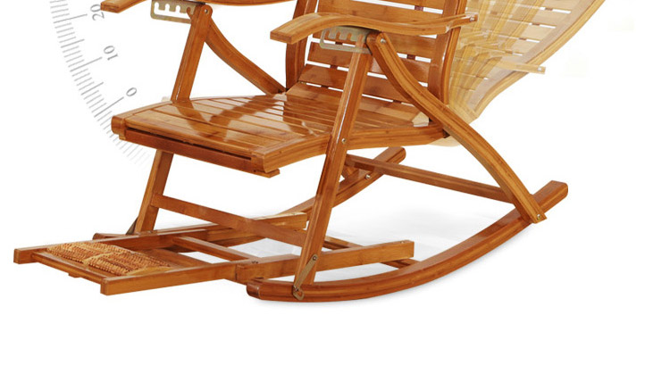 逸家伴侣竹摇椅躺椅逍遥椅成人摇摇椅懒人阳台午睡椅老人休闲折叠午休