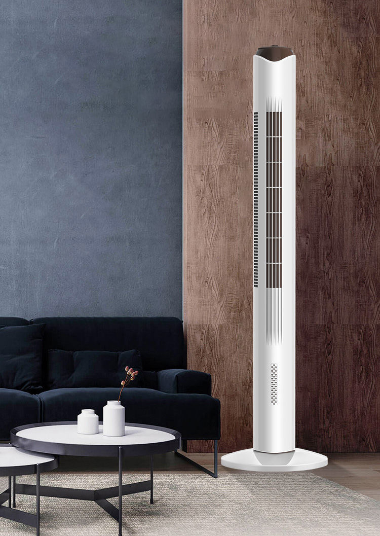 电风扇落地式家用台式空调扇静音无叶电扇立式塔扇节能制冷r0