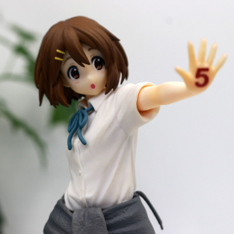轻音少女kon5周年手办平泽唯美少女二次元模型玩具摆件
