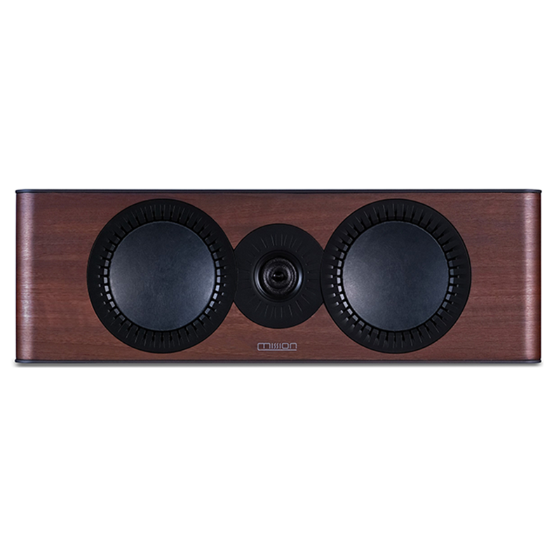 mission美声qxcmkii家用hifi无源音箱客厅家庭影院中置音箱av音箱黑