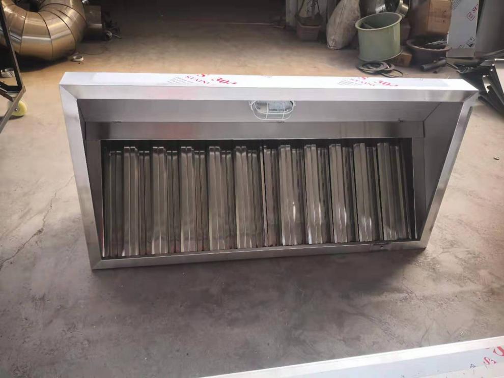 美鹰厨房电器4000*1200*500 美鹰·不锈钢一体油烟罩 商用油网排烟罩